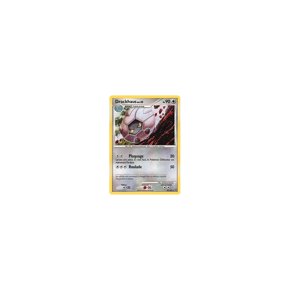 Drackhaus 50/100 : Joyau Peu commune (Brillante) de l'extension Pokémon Diamant & Perle Tempête