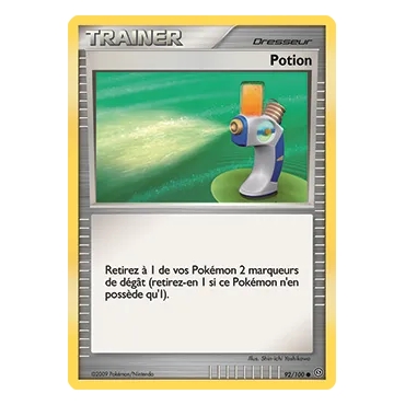 Découvrez Potion, carte Commune (Brillante) de la série Diamant & Perle Tempête