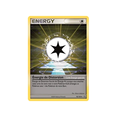 Carte Énergie de Distorsion - Peu commune (Brillante) de Pokémon Diamant & Perle Tempête 95/100