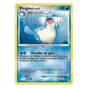 Découvrez Phogleur, carte Peu commune (Brillante) de la série Diamant & Perle Trésors Mystérieux