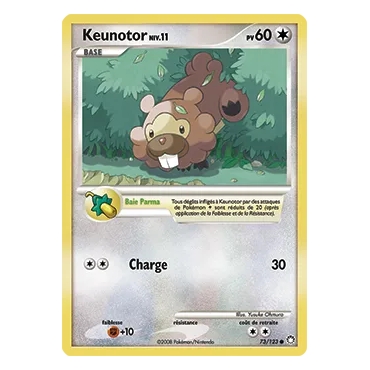 Découvrez Keunotor, carte Commune (Brillante) de la série Diamant & Perle Trésors Mystérieux