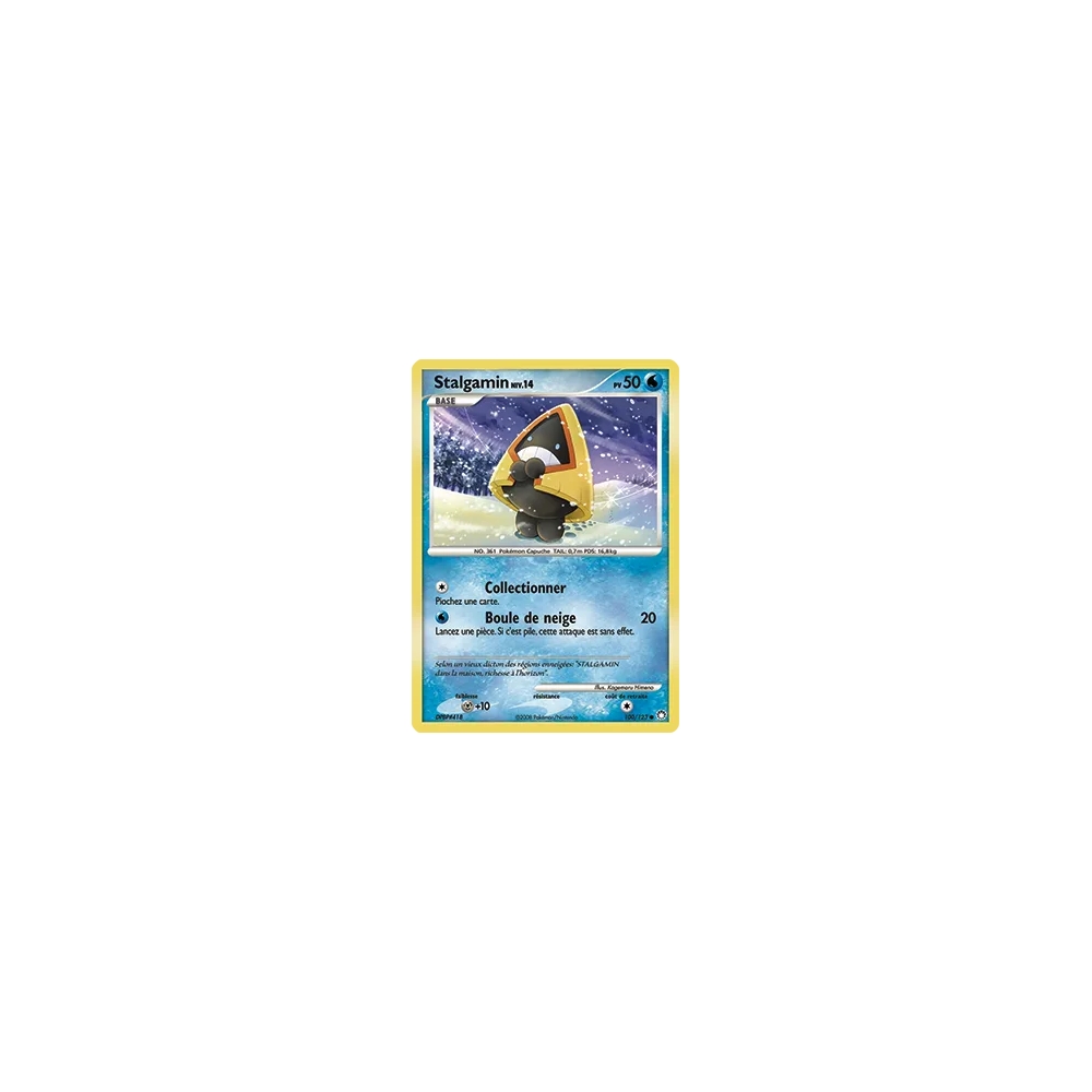 Carte Stalgamin - Commune (Brillante) de Pokémon Diamant & Perle Trésors Mystérieux 100/123