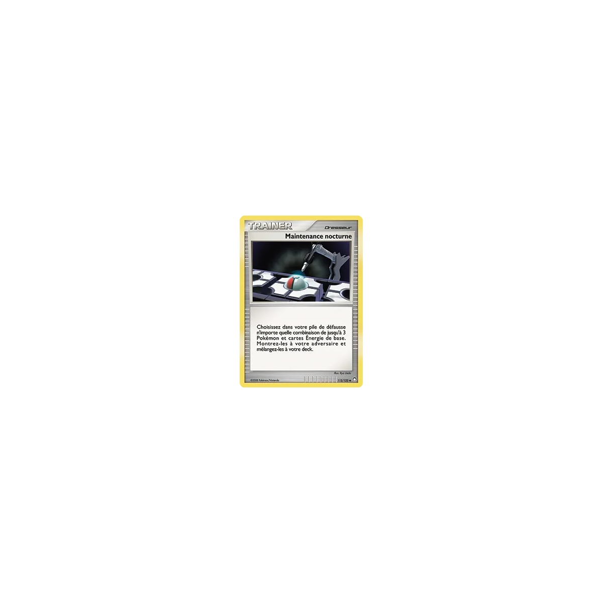 Maintenance nocturne 113/123 : Joyau Peu commune (Brillante) de l'extension Pokémon Diamant & Perle Trésors Mystérieux