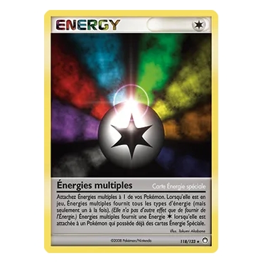 Énergies multiples 118/123 : Joyau Rare (Brillante) de l'extension Pokémon Diamant & Perle Trésors Mystérieux