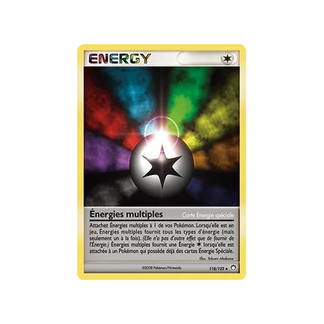 Énergies multiples 118/123 : Joyau Rare (Brillante) de l'extension Pokémon Diamant & Perle Trésors Mystérieux