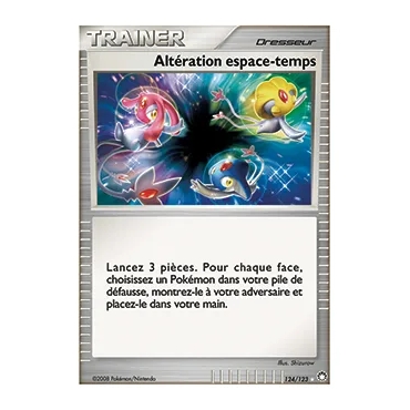 Altération espace-temps 124/123 : Joyau Holographique rare de l'extension Pokémon Diamant & Perle Trésors Mystérieux