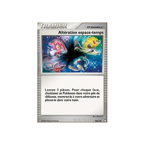 Altération espace-temps 124/123 : Joyau Holographique rare de l'extension Pokémon Diamant & Perle Trésors Mystérieux