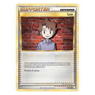 Carte Leo - Peu commune (Brillante) de Pokémon HeartGold SoulSilver 89/123