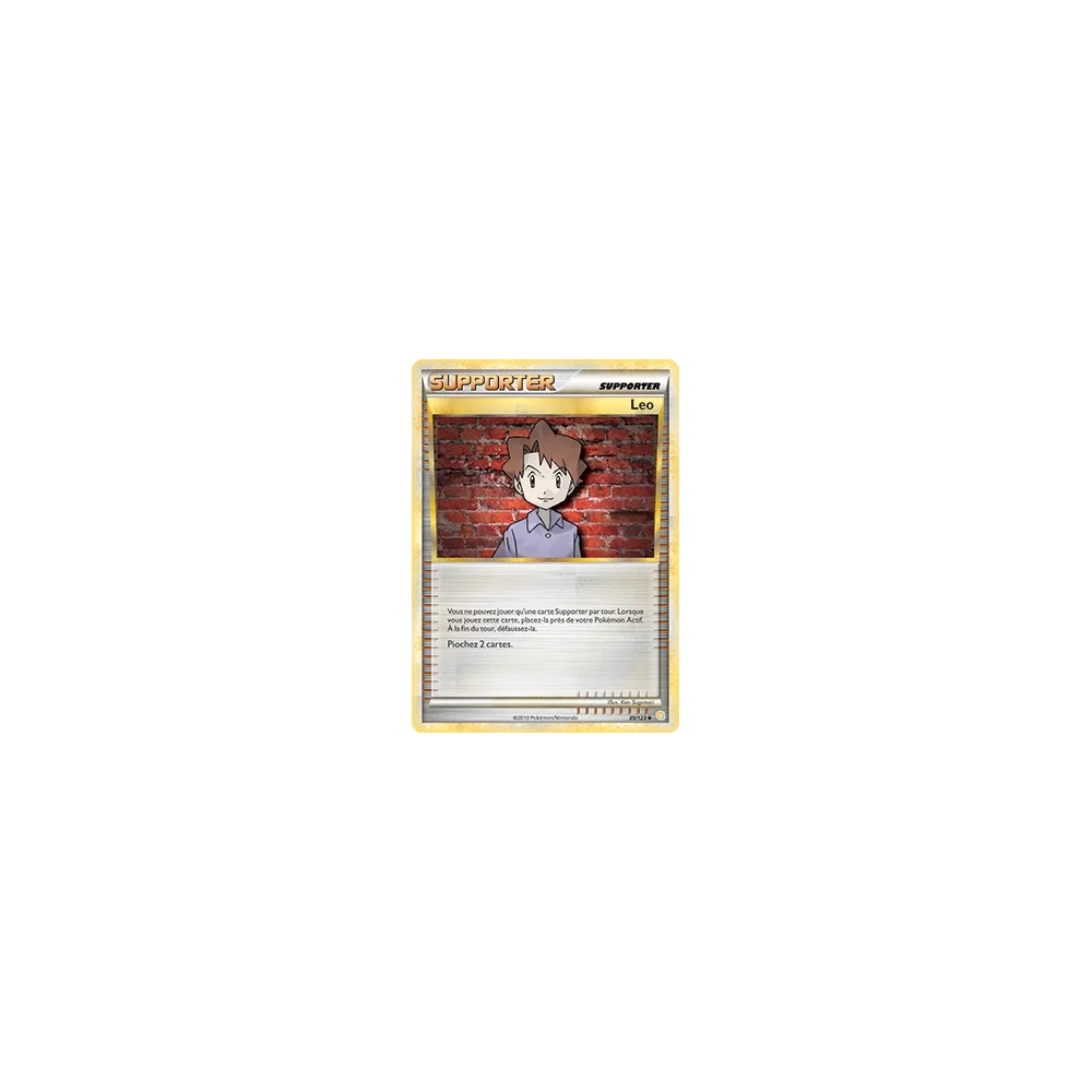 Carte Leo - Peu commune (Brillante) de Pokémon HeartGold SoulSilver 89/123