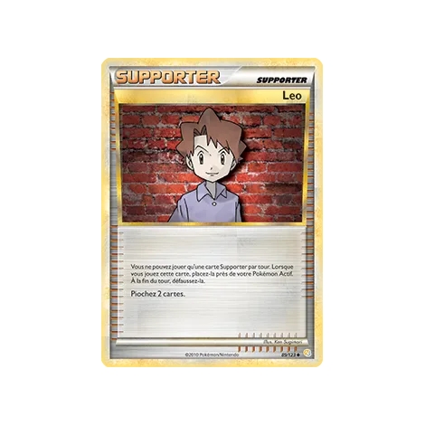 Carte Leo - Peu commune (Brillante) de Pokémon HeartGold SoulSilver 89/123