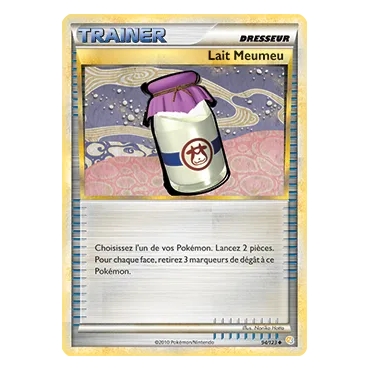 Carte Lait Meumeu - Peu commune (Brillante) de Pokémon HeartGold SoulSilver 94/123