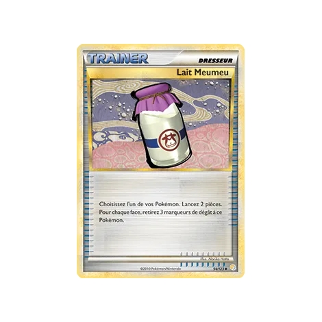 Carte Lait Meumeu - Peu commune (Brillante) de Pokémon HeartGold SoulSilver 94/123