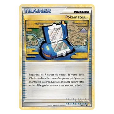 Découvrez Pokématos 3.0, carte Peu commune (Brillante) de la série HeartGold SoulSilver