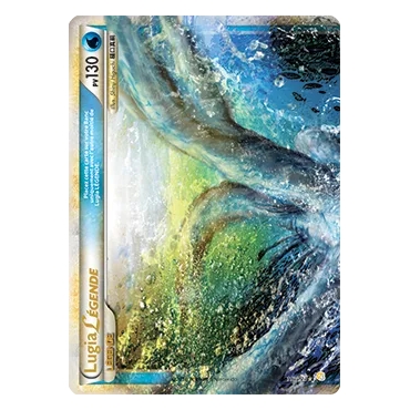 Découvrez Lugia, carte LÉGENDE de la série HeartGold SoulSilver