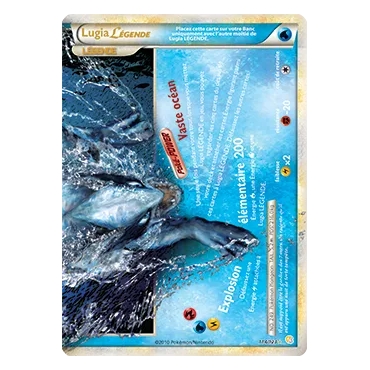 Carte Lugia - LÉGENDE de Pokémon HeartGold SoulSilver 114/123