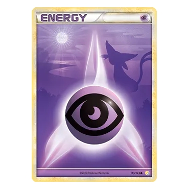 Énergie Psy 119/123 : Joyau Commune (Brillante) de l'extension Pokémon HeartGold SoulSilver