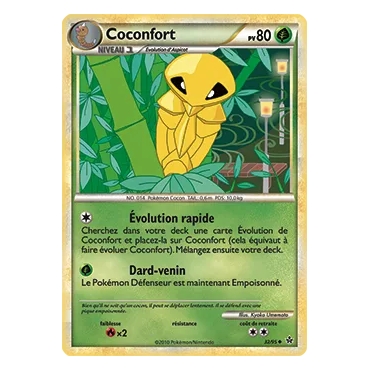 Découvrez Coconfort, carte Peu commune (Brillante) de la série HS Déchaînement