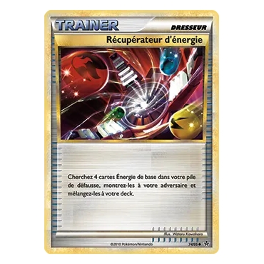 Récupérateur d'énergie 74/95 : Joyau Peu commune (Brillante) de l'extension Pokémon HS Déchaînement