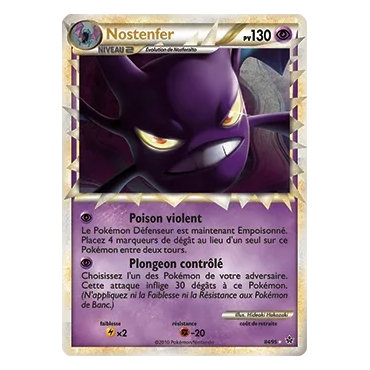 Nostenfer 84/95 : Joyau Rare Prime de l'extension Pokémon HS Déchaînement