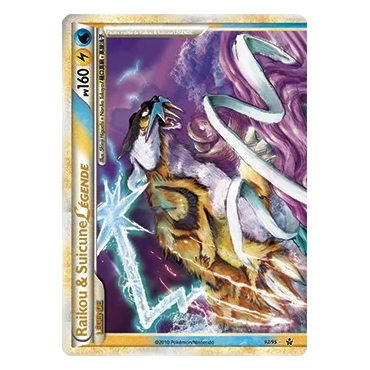 Raikou & Suicune 92/95 : Joyau LÉGENDE de l'extension Pokémon HS Déchaînement