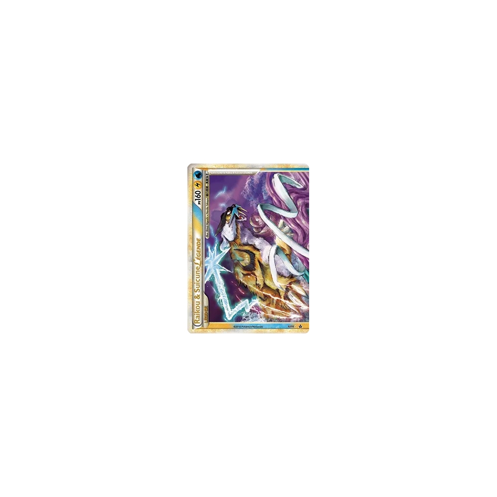 Raikou & Suicune 92/95 : Joyau LÉGENDE de l'extension Pokémon HS Déchaînement