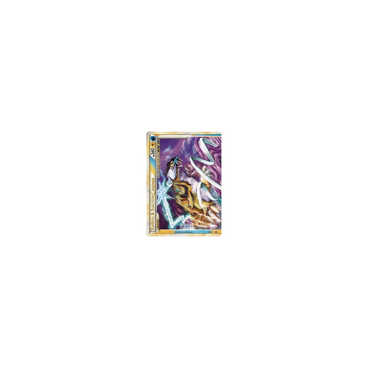 Raikou & Suicune 92/95 : Joyau LÉGENDE de l'extension Pokémon HS Déchaînement