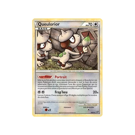 Queulorior 008 : Joyau Holographique rare de l'extension Pokémon HS Indomptable