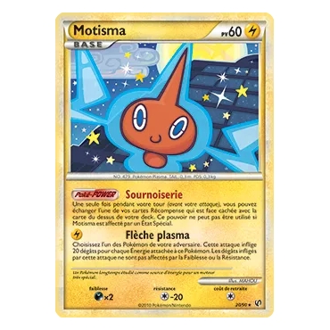 Découvrez Motisma, carte Rare (Brillante) de la série HS Indomptable