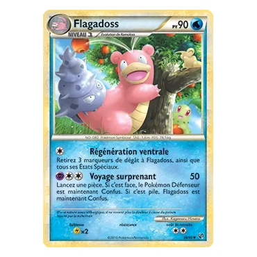 Carte Flagadoss - Peu commune (Brillante) de Pokémon HS Indomptable 38/90
