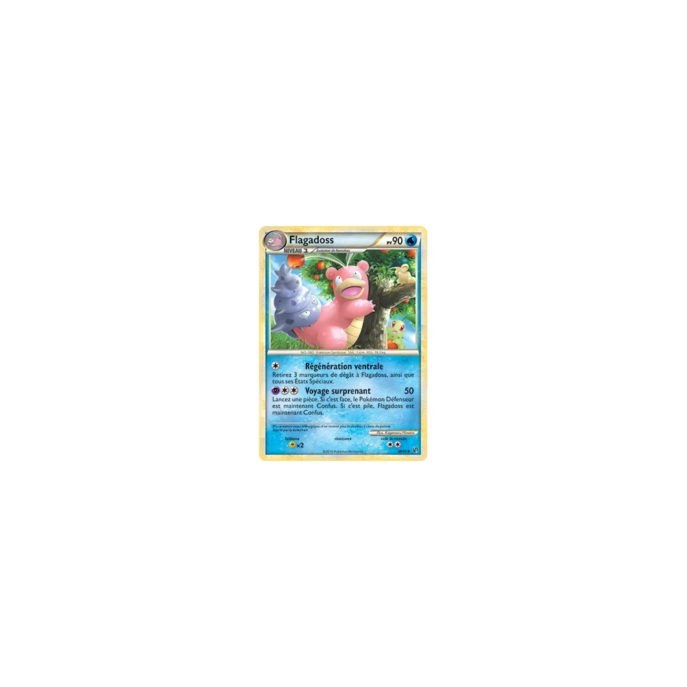 Carte Flagadoss - Peu commune (Brillante) de Pokémon HS Indomptable 38/90