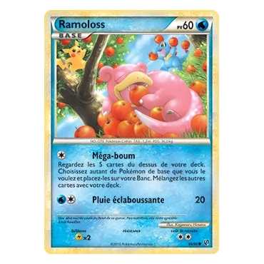 Ramoloss 66/90 : Joyau Commune (Brillante) de l'extension Pokémon HS Indomptable