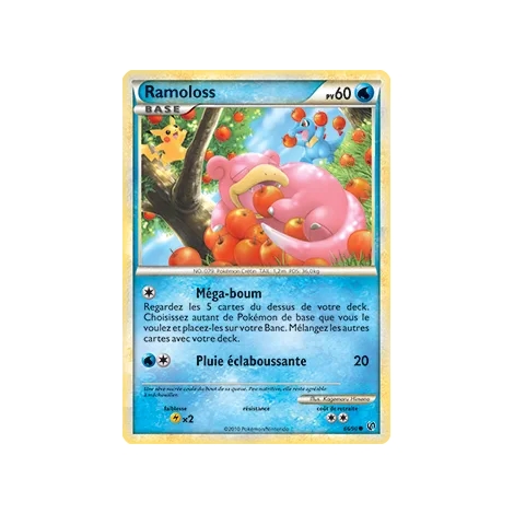 Ramoloss 66/90 : Joyau Commune (Brillante) de l'extension Pokémon HS Indomptable