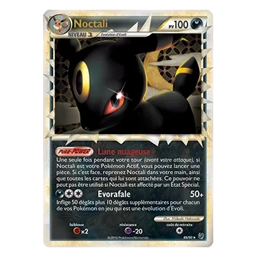 Découvrez Noctali, carte Rare Prime de la série HS Indomptable