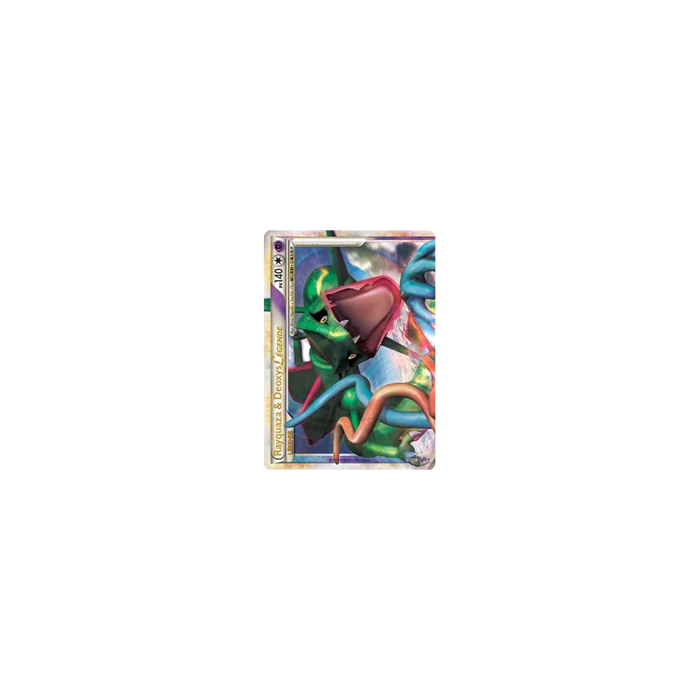 Carte Rayquaza & Deoxys - LÉGENDE de Pokémon HS Indomptable 89/90