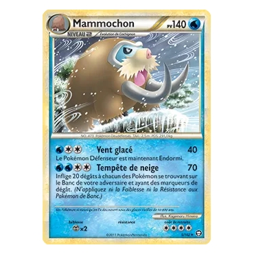 Découvrez Mammochon, carte Holographique rare de la série HS Triomphe