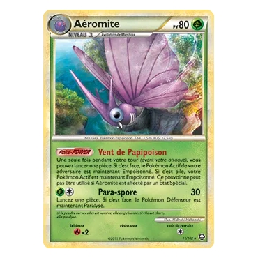 Découvrez Aéromite, carte Holographique rare de la série HS Triomphe