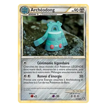 Découvrez Archéodong, carte Rare (Brillante) de la série HS Triomphe
