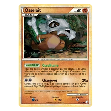 Découvrez Osselait, carte Commune (Brillante) de la série HS Triomphe