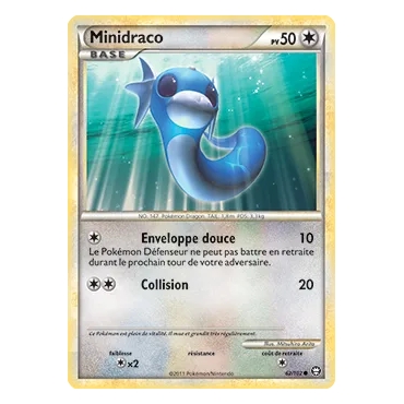Carte Minidraco - Commune (Brillante) de Pokémon HS Triomphe 62/102