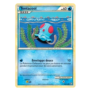 Tentacool 80/102 : Joyau Commune (Brillante) de l'extension Pokémon HS Triomphe
