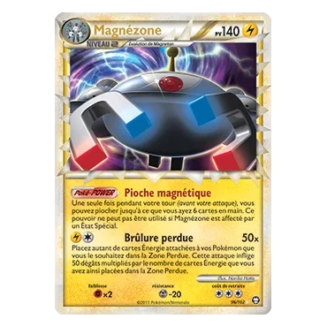 Découvrez Magnézone, carte Rare Prime de la série HS Triomphe