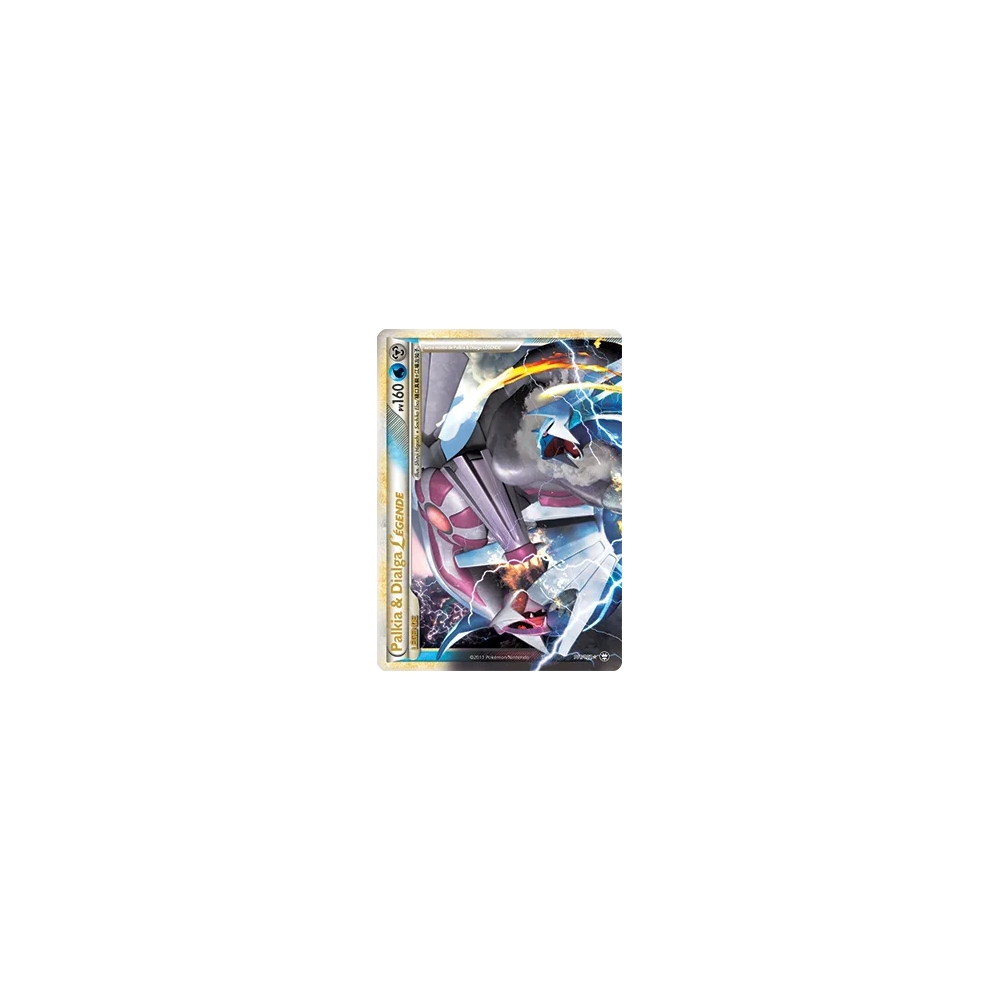 Carte Palkia & Dialga - LÉGENDE de Pokémon HS Triomphe 101/102