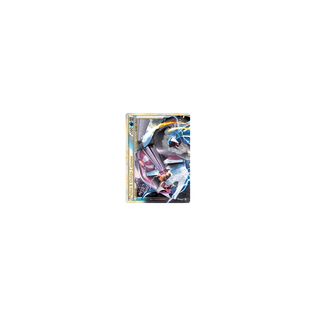 Carte Palkia & Dialga - LÉGENDE de Pokémon HS Triomphe 101/102