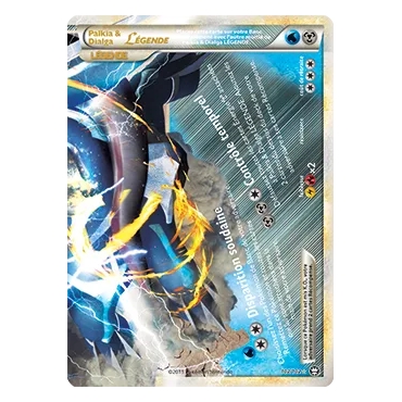 Carte Palkia & Dialga - LÉGENDE de Pokémon HS Triomphe 102/102