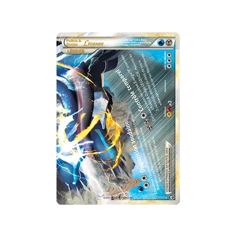 Carte Palkia & Dialga - LÉGENDE de Pokémon HS Triomphe 102/102