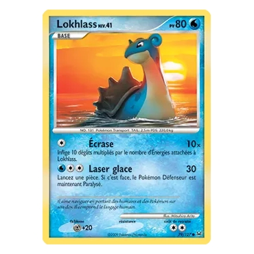 Découvrez Lokhlass, carte Commune (Brillante) de la série Platine