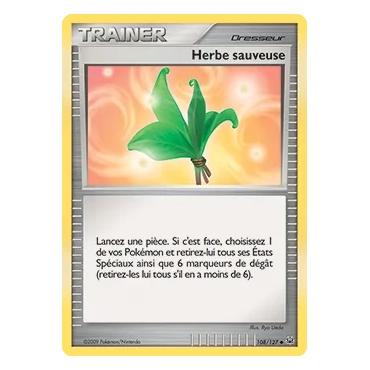 Herbe sauveuse 108/127 : Joyau Peu commune (Brillante) de l'extension Pokémon Platine