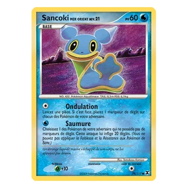 Sancoki Mer Orient 79/111 : Joyau Commune (Brillante) de l'extension Pokémon Platine Rivaux Émergeants