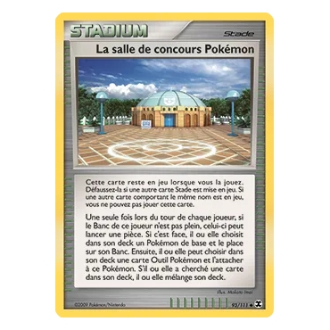 La salle de concours Pokémon 93/111 : Joyau Peu commune (Brillante) de l'extension Pokémon Platine Rivaux Émergeants