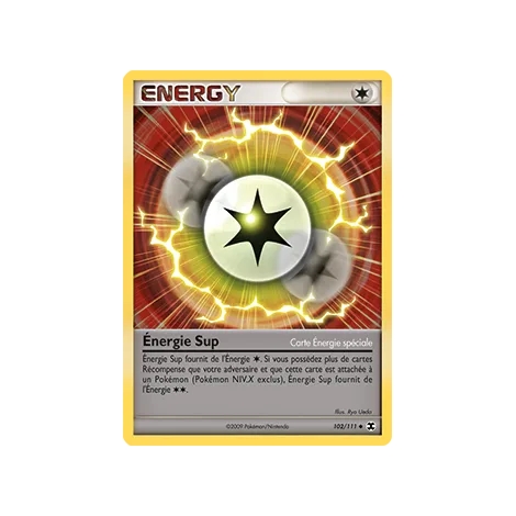 Carte Énergie Sup - Peu commune (Brillante) de Pokémon Platine Rivaux Émergeants 102/111